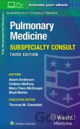 Washington Manual Pulmonary Medicine Subspecialty Consult