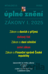 Aktualizace I/3 / 2025 - o daních z příjmů, daňový řád