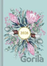 Praktik denní diář 2026 - Květy