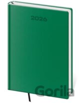 Denní diář 2026 A5 Soft zelený