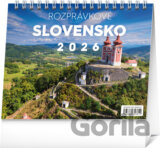 NOTIQUE Stolový kalendár Rozprávkové Slovensko 2026