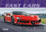 Nástenný kalendár Fast cars 2026