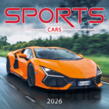 Nástenný kalendár Sports Cars 2026