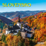 Nástenný kalendár Slovensko 2026