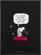 Moleskine - set Peanuts (čierny v krabičke - zápisník a grafitové ceruzky Blackwing (12 ks))