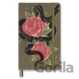 Moleskine - zápisník Snake Roses