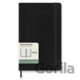 Moleskine – 12-mesačný týždenný plánovací zápisník (diár) 2026 - čierny
