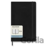 Moleskine – 12-mesačný mesačný diár 2026 - čierny