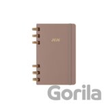 Moleskine – 12-mesačný mesačný/týždenný špirálový plánovací zápisník (diár) Spiral 2026 - ružový
