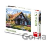 Puzzle Chata v údolí XL 100 ks
