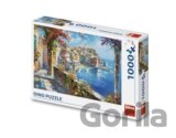 Puzzle Středomořské městečko (1000 dílků)