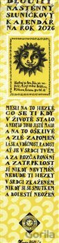 Dlouhý nástěnný sluníčkový kalendář na rok 2026