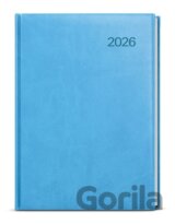 Denní diář 2026 David Vivella A5 světle modrá