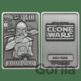 Zberateľský ingot Star Wars: Clone Wars - Captain Rex