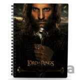 Zápisník Pán prsteňov - Aragorn 3D