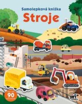 Samolepková knižka Stroje