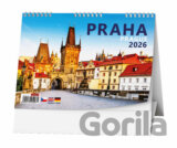 Praha 2026 - stolní kalendář