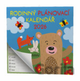 Rodinný plánovací kalendář 2026 - nástěnný kalendář