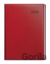 Denní diář 2026 Adam Vivella B6 bordó