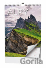 Alpy 2026 - nástěnný kalendář