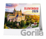 Slovensko 2026 - stolní kalendář