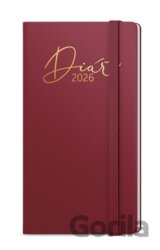 Týdenní diář 2026 Jakub Luxi kapesní bordó