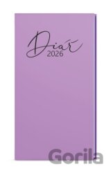Týdenní diář 2026 Jakub Lamino Pastel kapesní fialová