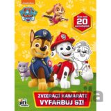 Vyfarbuj si! Labková patrola: Kamaráti zvieratká