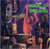 Les Baxter:  Soul of the Drum (limited edition, bright green) LP