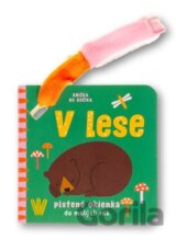V lese - plstené okienka do malých rúk