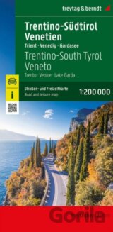 Trentino- Južné Tirolsko- Benátsko 1: 200 000