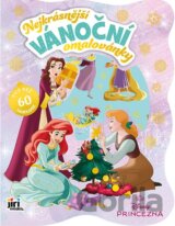 Nejkrásnější vánoční omalovánky se samolepkami: Disney Princezny