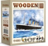 Dřevěné puzzle Titanik 505 dílků