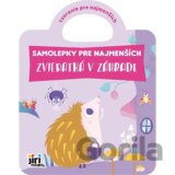 Samolepky pre najmenších: Zvieratká v záhrade