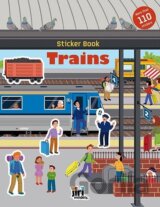 Sticker book Trains