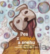 Pes z piesku a snehu