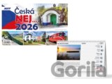 Stolní kalendář Česká nej 2026