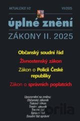 Aktualizace II/2 2025 Občanský soudní řád, Živnostenský zákon, Zákon o Policii České republiky, Zákon o správních poplatcích