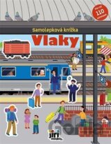 Samolepková knížka Vlaky