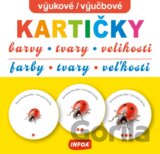 Výukové kartičky - barvy, tvary, velikosti / Výučbové kartičky - farby, tvary, veľkosti