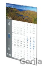 3-mesačný kalendár Amazing Planet 2026