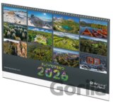 Nástenný kalendár Amazing Planet 2026 - Slovensko