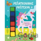 Pečiatkovanie prstíkmi: Jednorožec