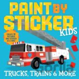 Paint by Sticker Kids: Trucks, Trains & More