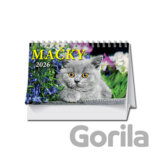 Stolový kalendár Mačky 2026