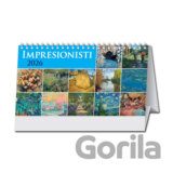 Stolový kalendár Impresionisti 2026
