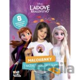 Maľovanky s nažehľovacími obrázkami Ľadové kráľovstvo