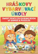 Hráškovy vybarvovací úkoly / Sweet Pea's colouring books of games & puzzles