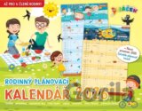 Dráčkův nástěnný rodinný plánovací kalendář 2026