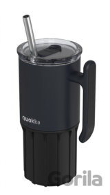 Nerezový termohrnček so slamkou Umi Black 720 ml